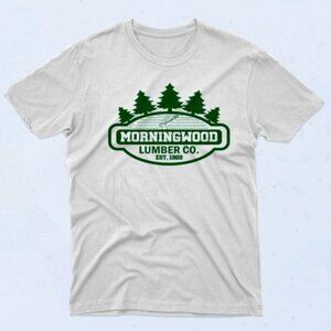 Morningwood Lumber EST 1969 Graphic T-Shirt Tongue-in-Cheek Retro Tee 24